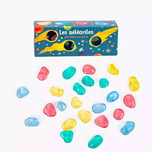 [711384] Glow-in-the-dark meteoritos Moulin Roty