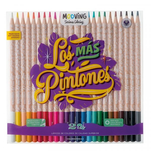 [7798302936983] Lapices de colores x 24 Mooving