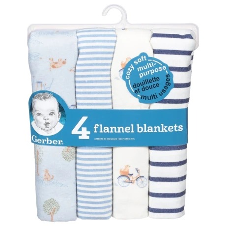 [013618389733] Pack x 4 sabanas Puppy Playground Gerber