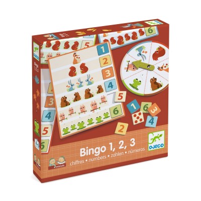 [DJ08258] Bingo 1, 2, 3 Numbers Djeco