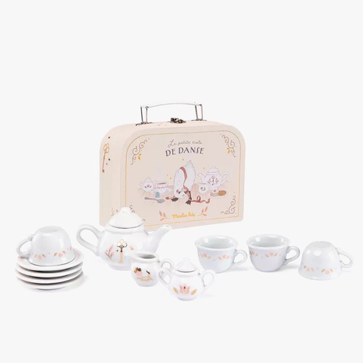 [667152] Tea Set La Petite Ecole De Danse Moulin Roty
