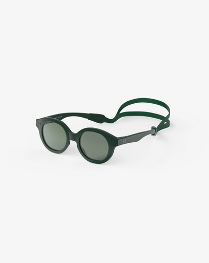 [3701210437736] Kids Plus Sun #C Polarized Bakelite Green Izipizi