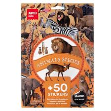 [8410782194279] Magic Stickers animales de la sabana Apli