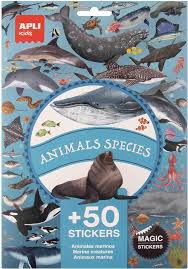[8410782194286] Magic Stickers animales marinos Apli