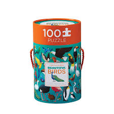 [732396405526] Puzzle 100pcs - Beautiful Birds Crocodile Creek