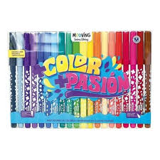[7799133001758] Marcadores de colores x20 Color+Pasion Mooving