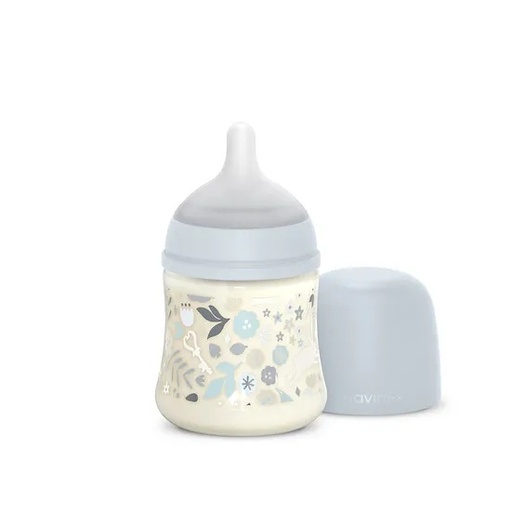 [8426420900836] Biberón 150Ml Fisio 0-3M Flujo S Wonder Celeste Suavinex