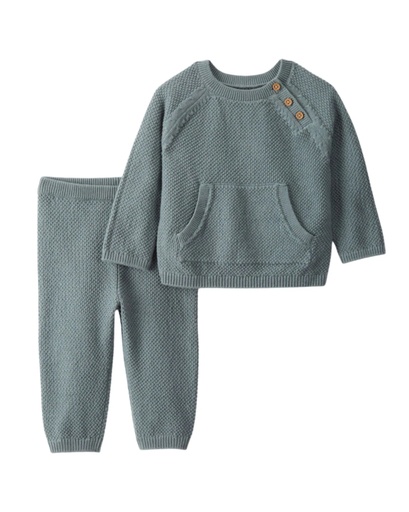 [195862612932] Set 2Pc Pant Y Buzo Alg Org Little Planet6M Carters