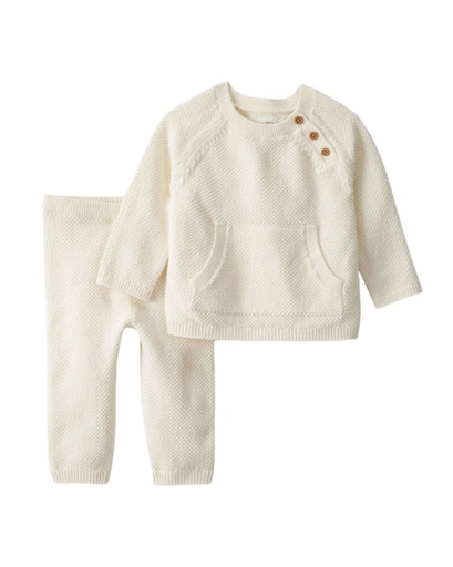 [195862613953] Set 2Pc Pant Y Buzo Alg Org Little Planet18M Carters