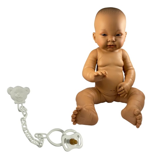 [8426265450077] Recien nacido latino sexuada 45 cm  en bolsa 45007 Llorens