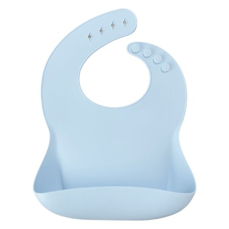[101300003] Basic Bib - Mineral Blue MinikOiOi