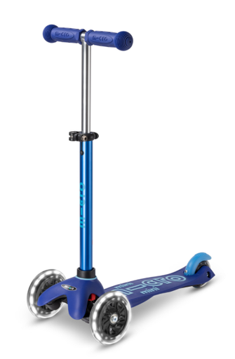 [7630053543938] Monopatin Mini Deluxe LED MMD142 - Azul Micro