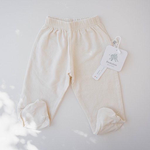 [PKPLLBE-03] Pelele Beige 0-3M Peekaboo