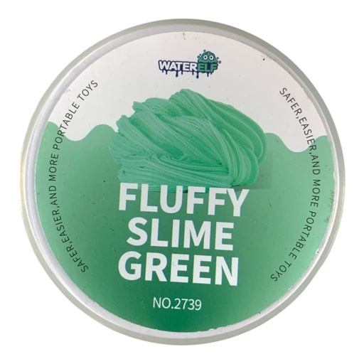 [6970634406544] Fluffy Slime-Pastel Green Water Elf