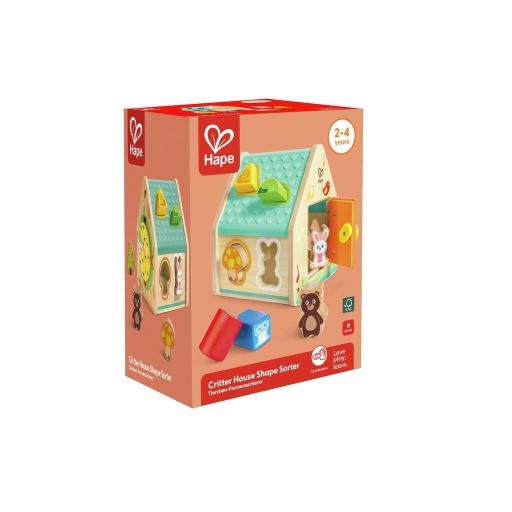 [6943478045422] Casita Clasificadora de formas Hape