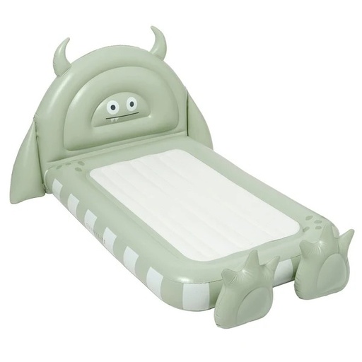 [9339296069332] Kids Sleepover Bed Monster Sage Sunnylife