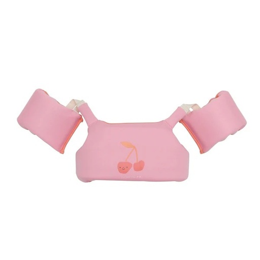 [9339296069653] Floatie Jacket 3-6 Cotton Candy Cherry Sunnylife