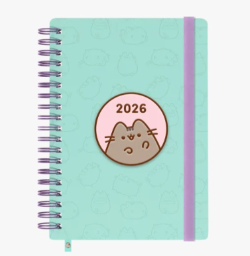 [7799133028748] Agenda 2026 Pusheen por día con espiral Mooving