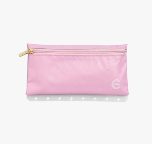 [7895099710649] Cartuchera para cuaderno Inteligente color rosa Cacau