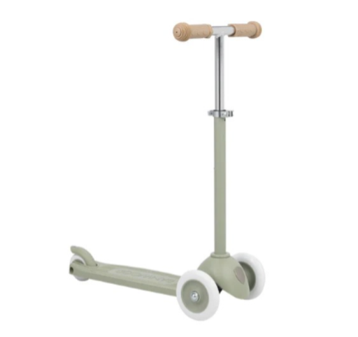 [BW-ECO-SCOOTER-OLIVE] Monopatín ECO de Tres Ruedas +3 Olive Banwood