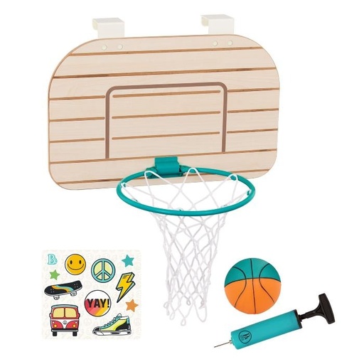 [062243485662] Aro Basket (Incluye Pelota E Inflador) B.Toys