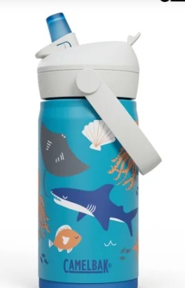 [886798054018] Botella Thrive Flip  Insulated 600ml - Ocean Life Camelbak