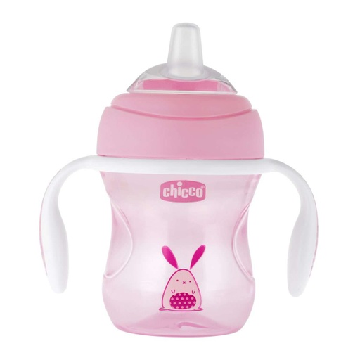 [8058664180097] Vaso Evolutiva Transition 4M+ Rosa Chicco