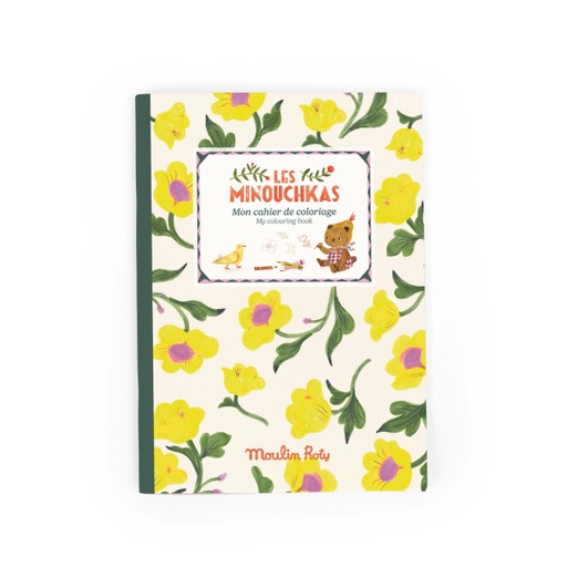 [681600] Cuaderno Para Colorear Minouchkas - 36 Pag. Moulin Roty