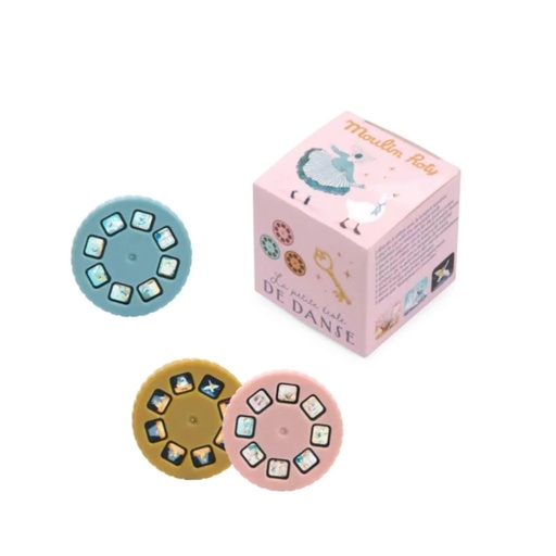 [667365] Caja Con 3 Discos Para Linterna Ped Moulin Roty