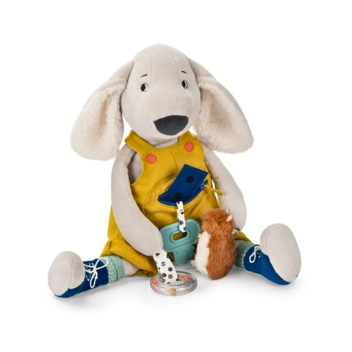 [684023] Gran Perro Pilou De Actividades Puce &amp; Pilou Moulin Roty