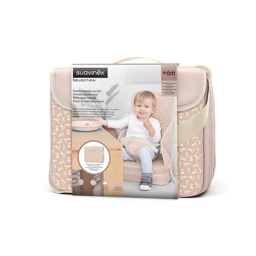[907330] Alzador Portatil - Wonder Rosa Conejos Suavinex