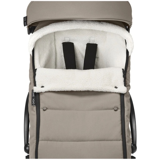 [646604] YOYO Footmuff - Taupe Stokke