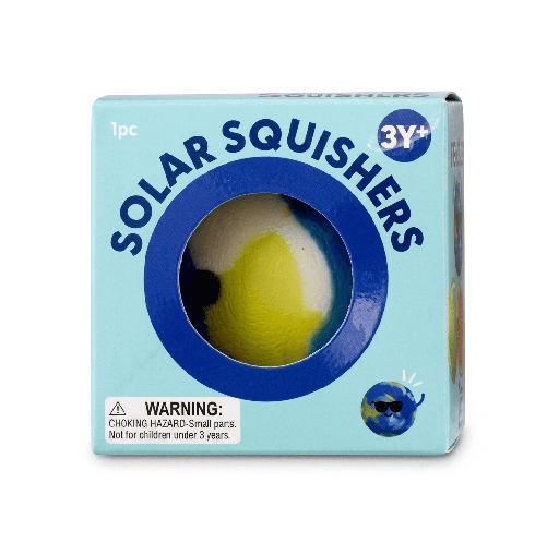 [840183209049] Pelota Squishy Solar 6Cm - Azul J'Adore