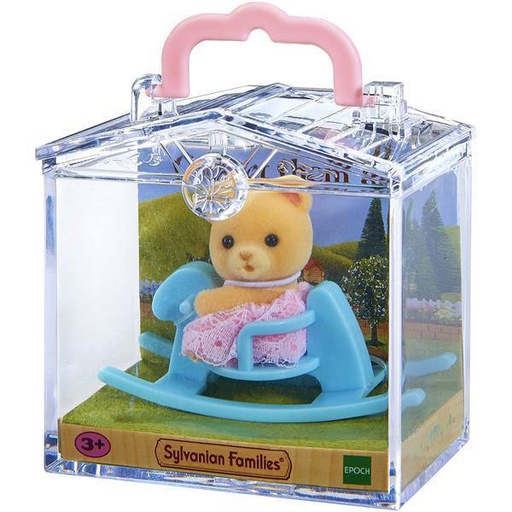 [5199] Baby Carry Case (Bear/Rock) Sylvanian Families