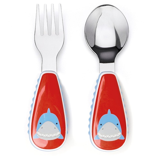 [879674013490] Zoo Utensil Tiburón Skip Hop
