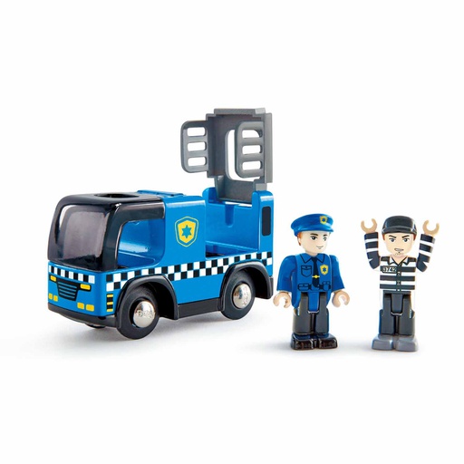 [6943478025448] Camion De Policia Con Sirena Hape