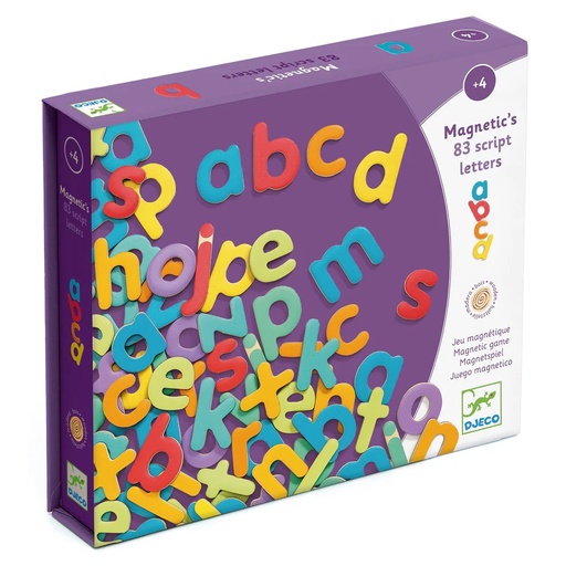 [DJ03102] 83 Script Letters  Djeco