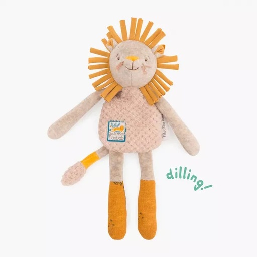 [669023] Doudou-Sonajeros Baobab Lion Moulin Roty